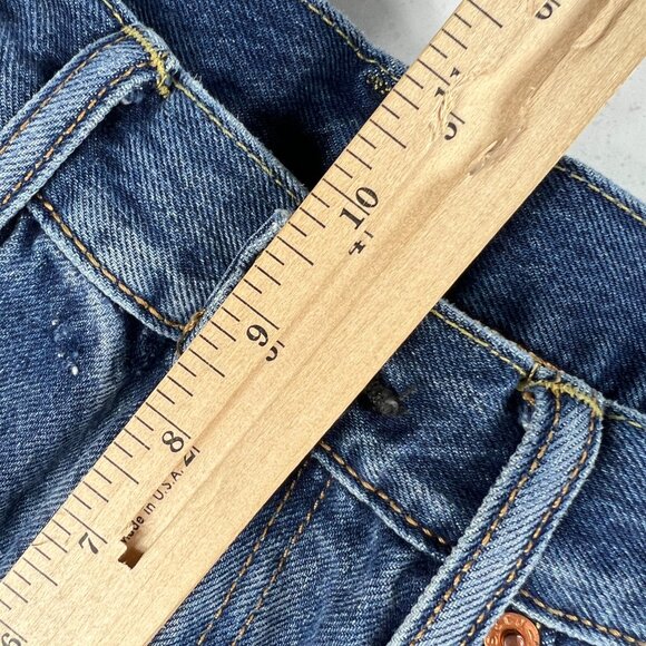 Levi's Jeans Men's 31X29* 512 Slim Tapered Blue Faded Dirtressed Denim Tag 31x32 - Picture 15 of 16